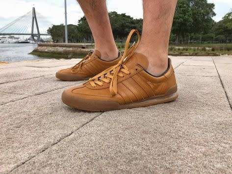 adidas Men's JEANS MK II Mesa/ Core Black BB5273 Size UK 8 (SA 8)