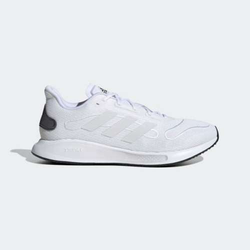 adidas Men`s GALAXAR RUN Cloud White/ Grey Five FU7330 Size UK 9.5 (SA 9.5)