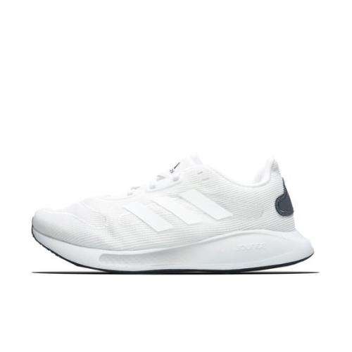 adidas Men`s GALAXAR RUN Cloud White/ Grey Five FU7330 Size UK 9.5 (SA 9.5)