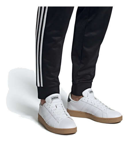 adidas Men's Grand Court Cloud White /Gum EE7886 Size UK 8 (SA 8)