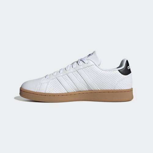 adidas Men's Grand Court Cloud White /Gum EE7886 Size UK 8 (SA 8)