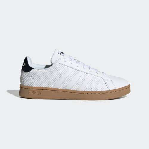 adidas Men's Grand Court Cloud White /Gum EE7886 Size UK 8 (SA 8)