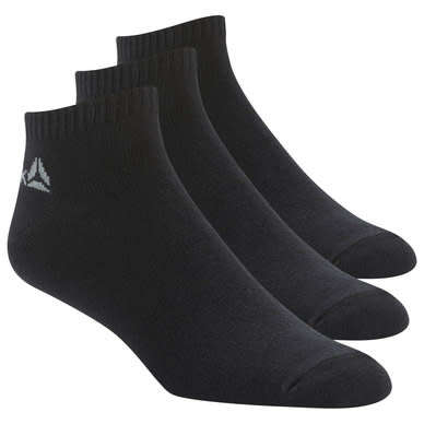 Reebok Unisex ACT CORE NO SHOW SOCKS Black DY2990 Fits Size UK 5.5- 8