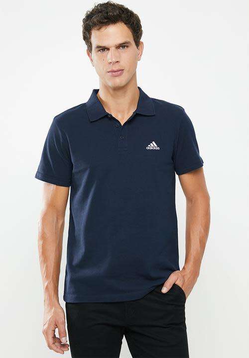adidas Men's Short Sleeves POLO Navy Blue EV6099 Size Medium