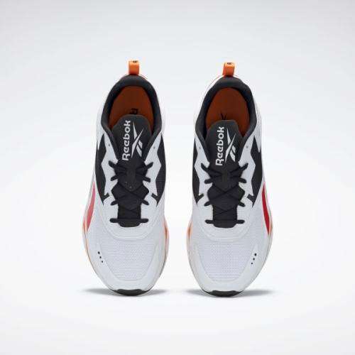 Reebok Men's Zig Elusion Energy White/ Instinct Red/ High Vis Orange FV3838 Size UK 10 (SA 10)