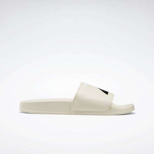 Reebok UNISEX Classic Slide Alabaster/ Black/ White FW5753 Size UK 8 (SA 8)