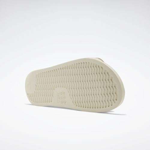 Reebok UNISEX Classic Slide Alabaster/ Black/ White FW5753 Size UK 8 (SA 8)