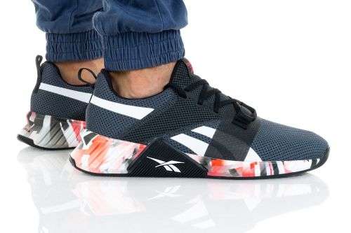 Reebok Men's Flashfilm Train 2.0 Black/ White/ Instinct Red FW8148 Size UK 11 (SA 11)