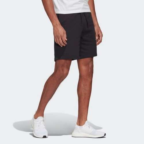 adidas Men's MUST HAVES LIGHT WEIGHT 100% COTTON FRENCH TERRY SHORTS Black FI6134 Size XL