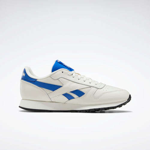 Reebok UNISEX Classic Leather Chalk / Humble Blue / Black EF3385 Size UK 7 (SA  7)