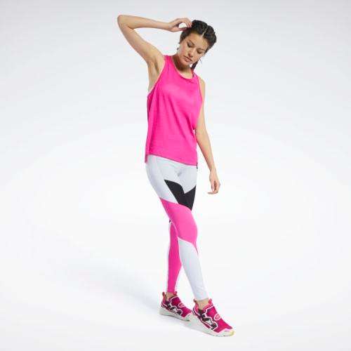 Reebok Women's Lux 2 Leggings Cold Grey 2 FU2039 Size Medium