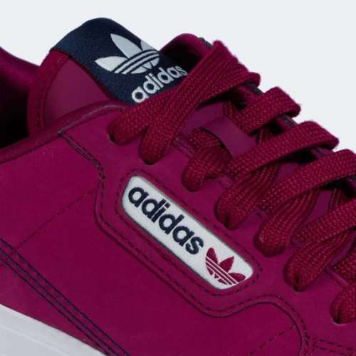 adidas Originals Women's CONTINENTAL VULC Power Berry / Collegiate Navy FV5365 Size UK 6 (SA 6)