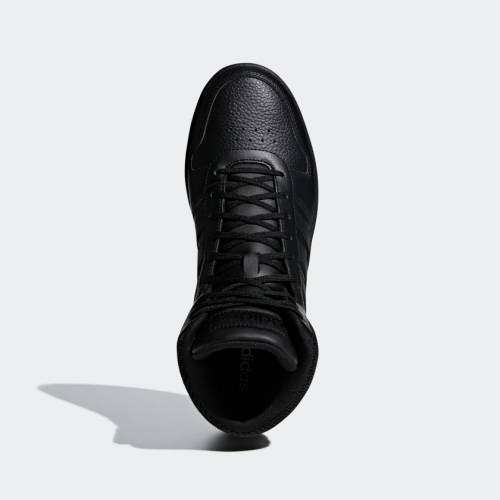 adidas Men's HOOPS 2.0 MID Black/ Black F34809 Size UK 10 (SA 10)