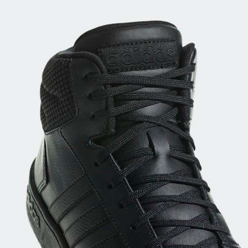 adidas Men's HOOPS 2.0 MID Black/ Black F34809 Size UK 10 (SA 10)