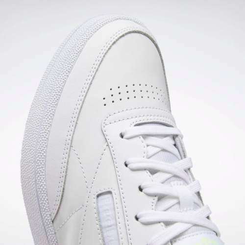 Reebok Men's Club C 85 White/ Electric Flash FV2139 Size UK 10 (SA 10)