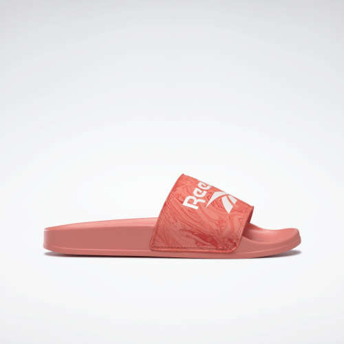 Reebok Women's FULGERE SLIDES Twisted Coral /Ceramic Pink/ Semi Orange FX3085 Size UK 6.5 (SA 6.5)