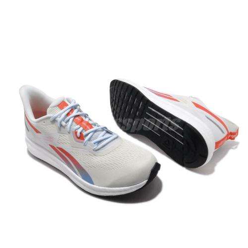 Reebok Men's Forever Floatride Energy 2 True Grey 1/ White/ Vivid Orange EF6912 Size UK 8 (SA 8)