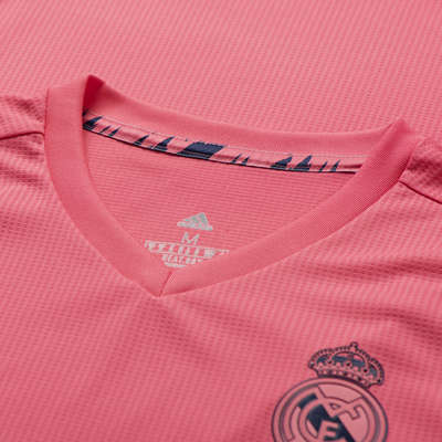 adidas Men's REAL MADRID 20/21 AWAY JERSEY Pink GI6463 Size Medium