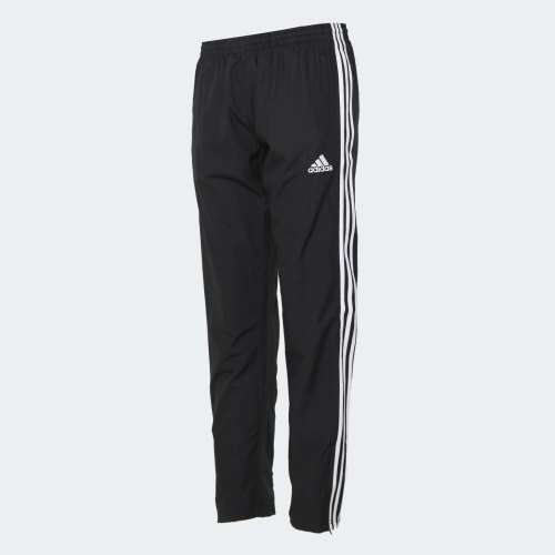 adidas Men's ESSENTIALS 3 STRIPES PANTS Black EX5030 Size Medium