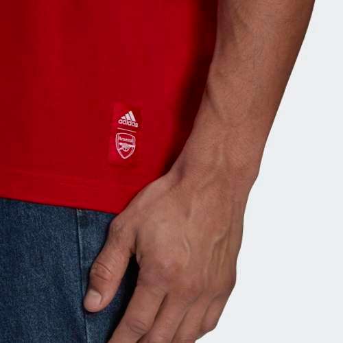 adidas Men's ARSENAL JERSEY Blurred Logo Scarlett GR4197 Size Large