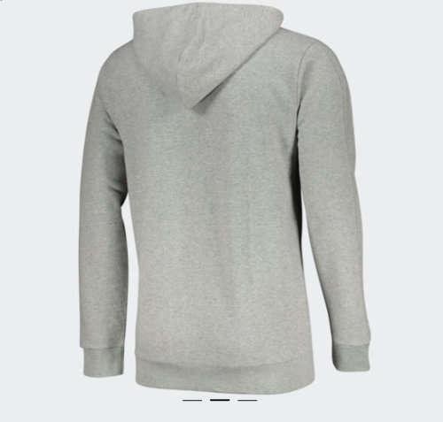 adidas Men`s ESSENTIALS 3-STRIPES TRACK TOP HOODED Grey Heather EX5196 Size Large