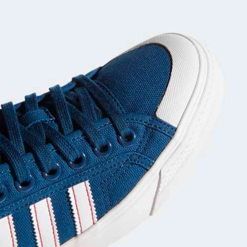 adidas Men's NIZZA Legend Marine/ Crystal White/ Glory Red EF5706 Size UK 11 (SA 11)