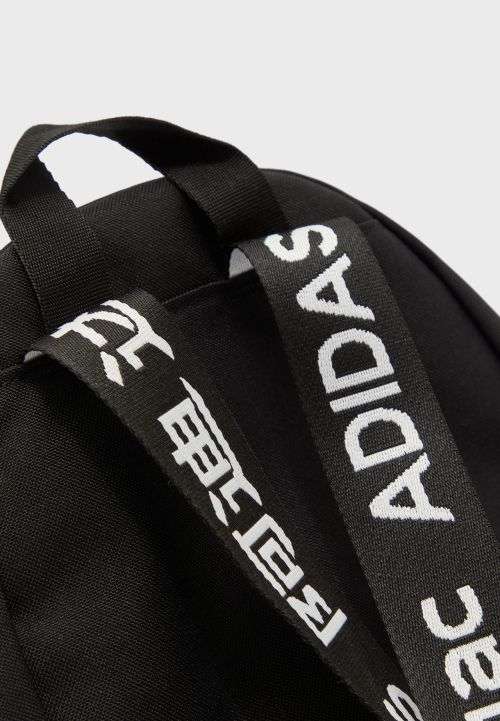 adidas Unisex Small CLASSIC BACKPACK Black / Legacy Gold FT9312