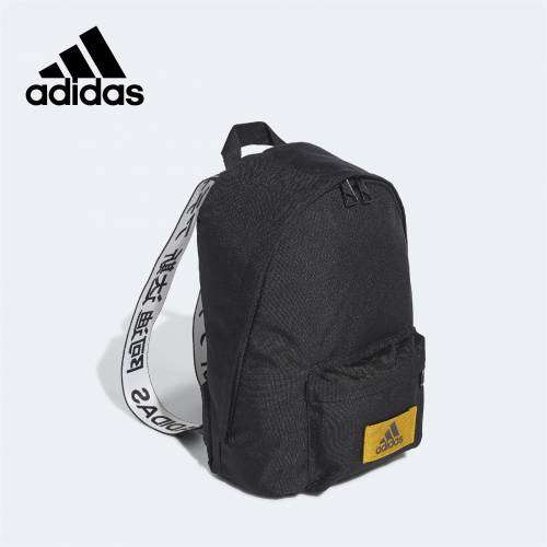 adidas Unisex Small CLASSIC BACKPACK Black / Legacy Gold FT9312
