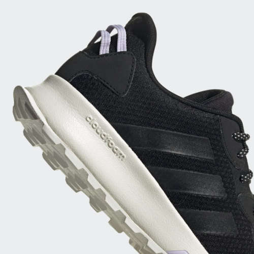 adidas Women`s QUESA TRAIL X Core Black/ Core Black/ Purple Tin EG4209 Size UK 5 (SA 5)