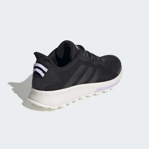 adidas Women`s QUESA TRAIL X Core Black/ Core Black/ Purple Tin EG4209 Size UK 5 (SA 5)