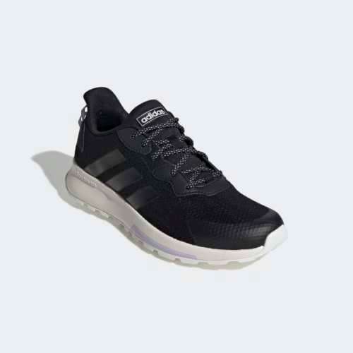 adidas Women`s QUESA TRAIL X Core Black/ Core Black/ Purple Tin EG4209 Size UK 5 (SA 5)