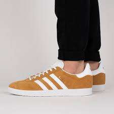 adidas Men`s GAZELLE Mesa Gold/ White B41653 Size UK 10.5 (SA 10.5)
