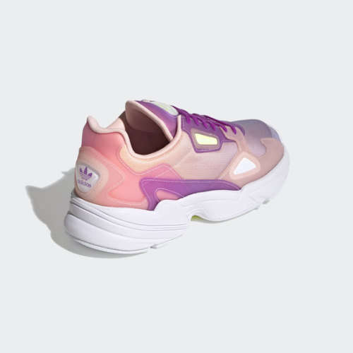 adidas Women`s FALCON Bliss Purple/ Shock Purple/ Haze Coral FW2486 Size UK 6 (SA 6)