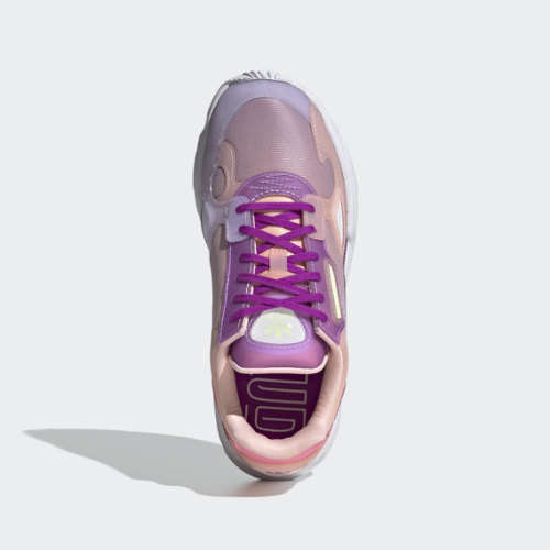 adidas Women`s FALCON Bliss Purple/ Shock Purple/ Haze Coral FW2486 Size UK 6 (SA 6)