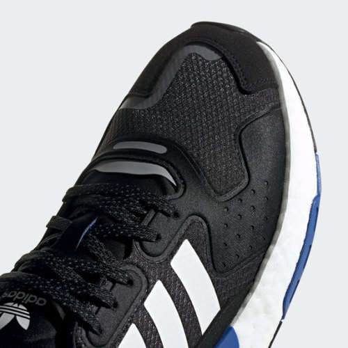 adidas Men`s DAY JOGGER Core Black / White/ Blue FW4041 Size UK 9 (SA 9)