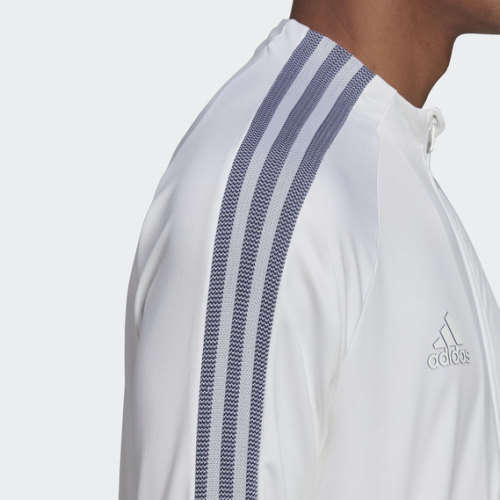 adidas Men's REAL MADRID ANTHEM JACKET White GD4261 Size Large