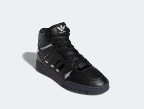 adidas Men's DROP STEP Core Black / Silver Metallic EF7141 Size UK 9 (SA 9)