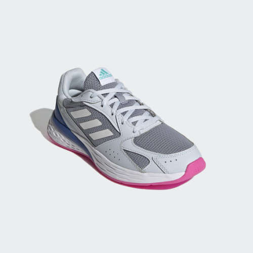 adidas Women`s RESPONSE RUN Halo Blue/ White/ Halo Silver FY9590 Size UK 4 (SA 4)