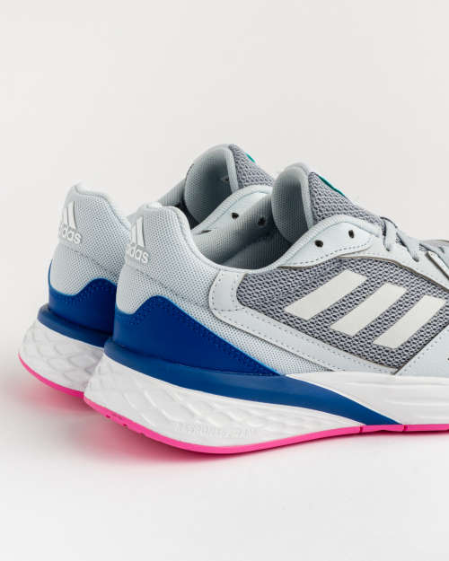 adidas Women`s RESPONSE RUN Halo Blue/ White/ Halo Silver FY9590 Size UK 4 (SA 4)