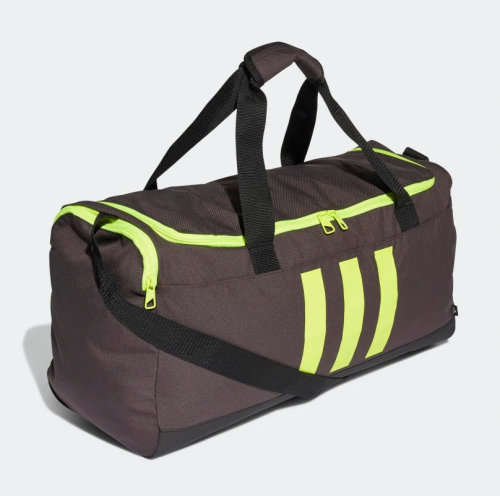 adidas UNISEX ESSENTIALS 3-STRIPES DUFFEL BAG MEDIUM Grey GN2047
