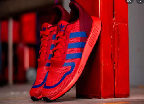 adidas Men's MULTIX Scarlet / Collegiate Royal / Collegiate Burgundy FZ3446 Size UK 10 (SA 10)