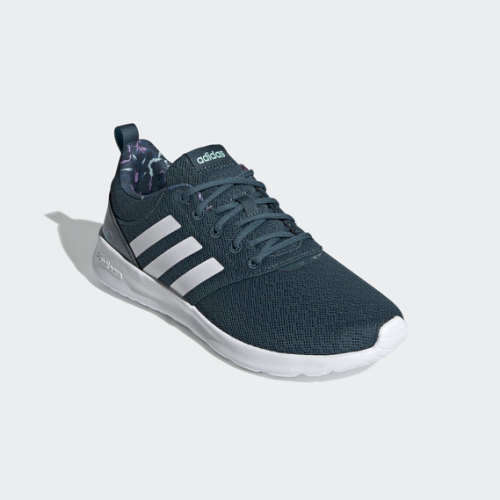 adidas Women`s QT RACER 2.0 Wild Teal / White / Active Teal FY8314 Size UK 5 (SA 5)