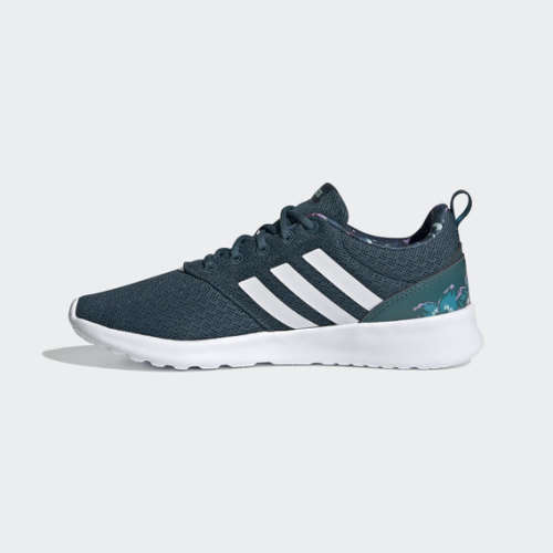 adidas Women`s QT RACER 2.0 Wild Teal / White / Active Teal FY8314 Size UK 5 (SA 5)