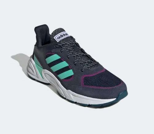 adidas Women's 90S VALASION  Legend Ink/ Bahia Mint/ Tech Mineral EG8419 Size UK 6 (SA 6)