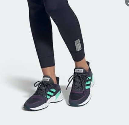 adidas Women's 90S VALASION  Legend Ink/ Bahia Mint/ Tech Mineral EG8419 Size UK 6 (SA 6)