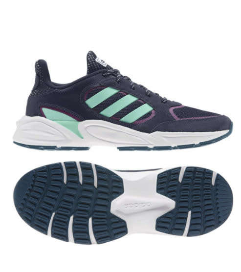 adidas Women's 90S VALASION  Legend Ink/ Bahia Mint/ Tech Mineral EG8419 Size UK 6 (SA 6)