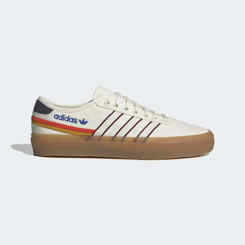 adidas UNISEX DELPALA Off White/ Collegiate Burgundy/ Legacy Blue FY9261 Size UK 9 (SA 9)
