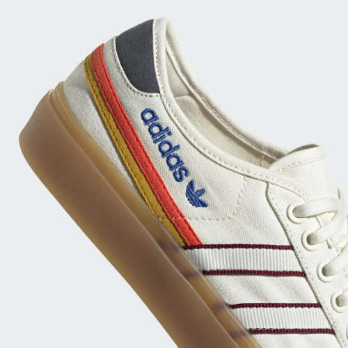 adidas UNISEX DELPALA Off White/ Collegiate Burgundy/ Legacy Blue FY9261 Size UK 9 (SA 9)