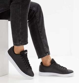 adidas Men's ADVANTAGE Core Black/ White FY8802 Size UK 10 (SA 10)