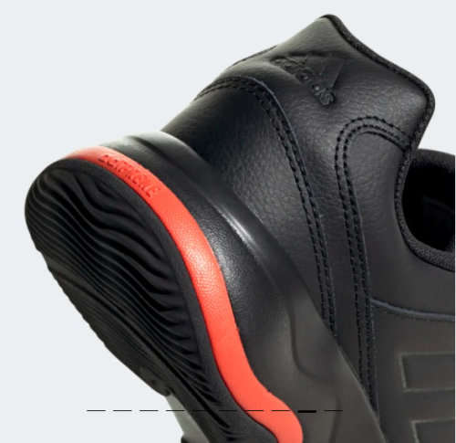 adidas Men`s HOTAKI Core Black / Semi Solar Red FY3514 Size UK 8 (SA 8)